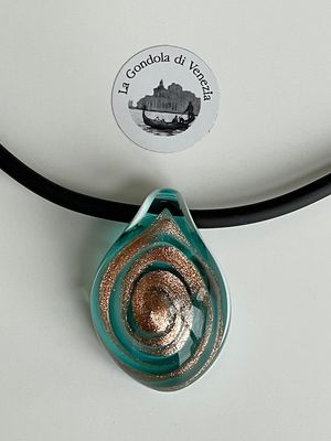 Murano pendant, spiral