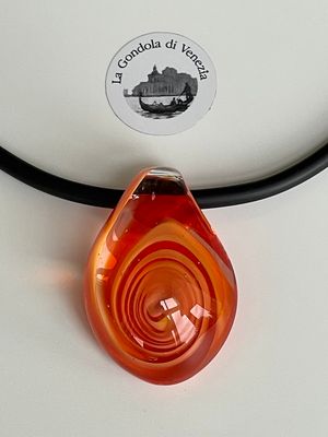 Murano pendant, spiral