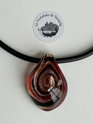 Murano pendant, spiral