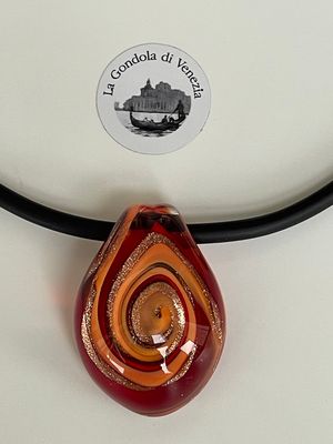 Murano pendant, spiral