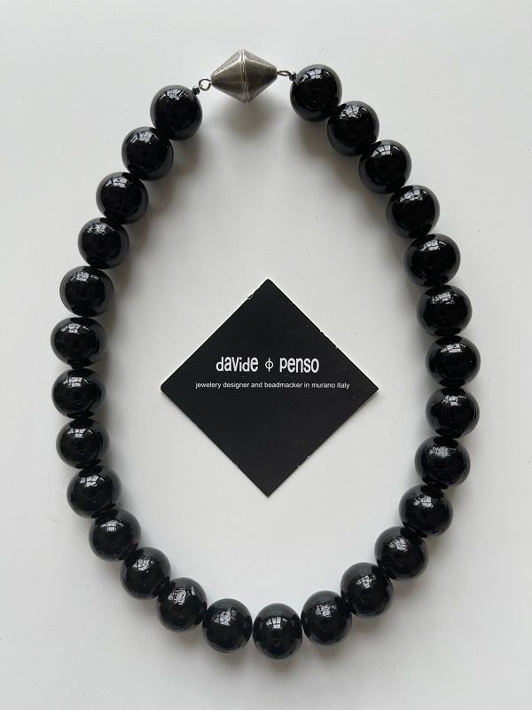 Necklace, Murano, NOTTE, Davide Penso