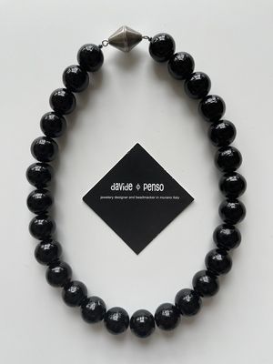 Necklace, Murano, NOTTE, Davide Penso
