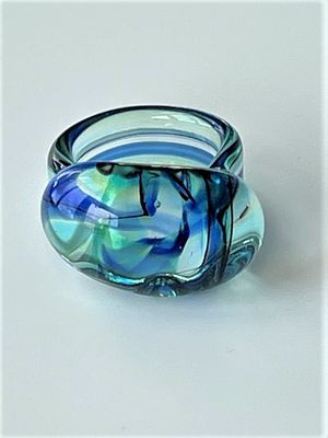 Luxury Murano ring size 56