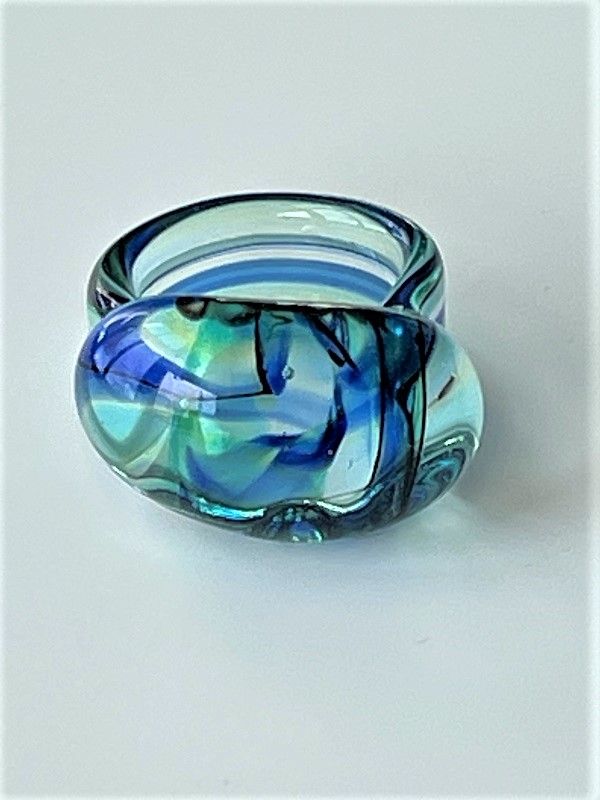 Luxury Murano ring size 56