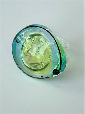 Luxury Murano ring size 52