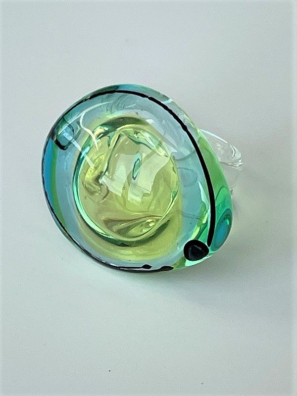 Luxury Murano ring size 52