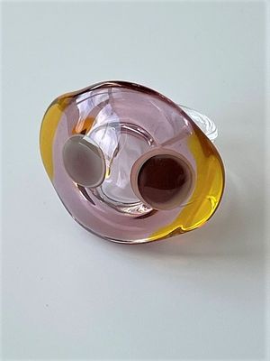 Luxury Murano ring size 56