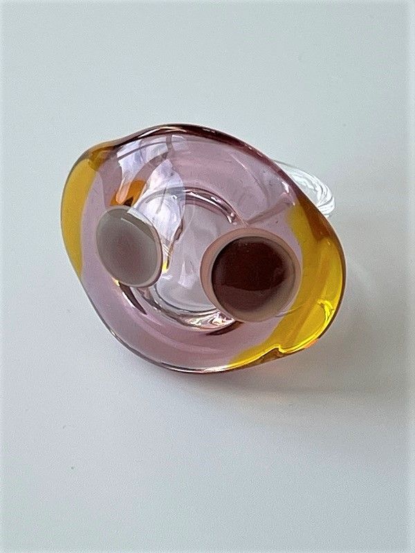 Luxury Murano ring size 56