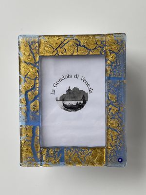 Photo frame Murano H18xW15cm - Unique piece -