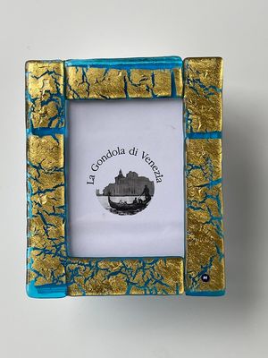 Photo frame Murano / Gold H18cm x W15cm