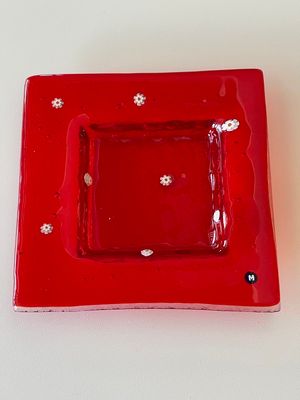 Murano Glass bowl 14x14cm