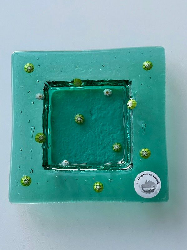 Murano Glass bowl 14x14cm