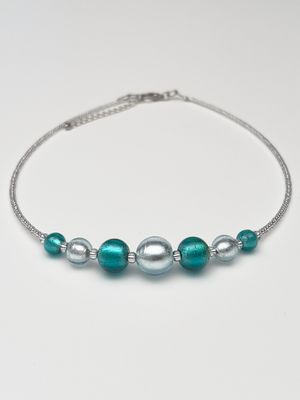 Kette Murano 7 Kugelperlen
