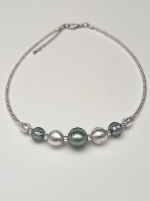 Kette Kugeln Murano Glas  