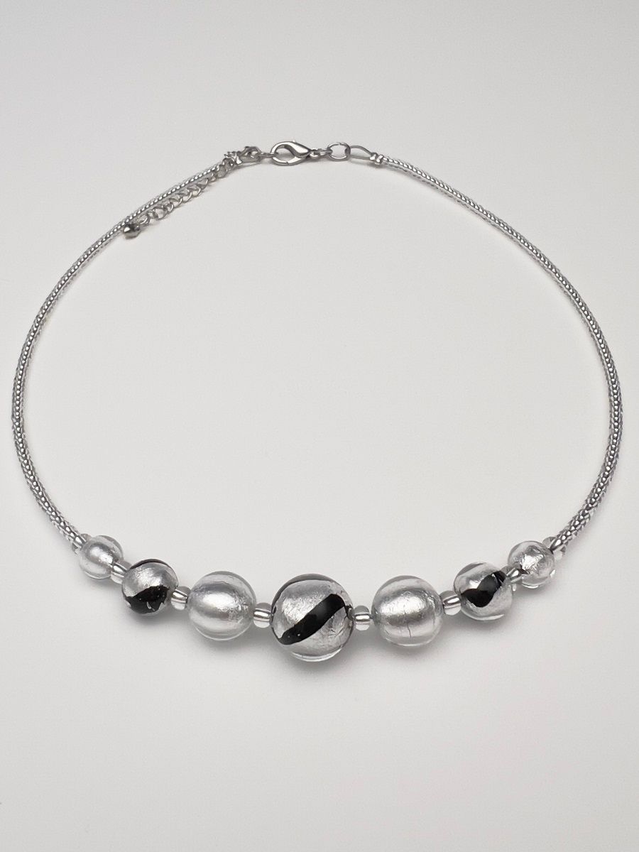 Kette Kugeln Murano Glas  