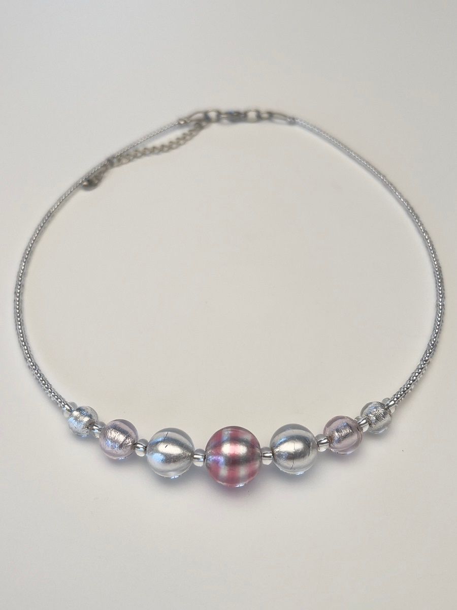 Kette Kugeln Murano Glas  