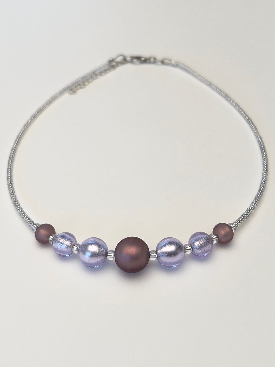 Kette Kugeln Murano Glas  