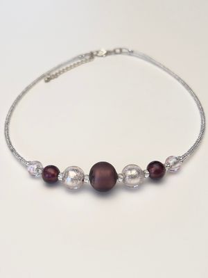 Kette Kugeln Murano Glas  