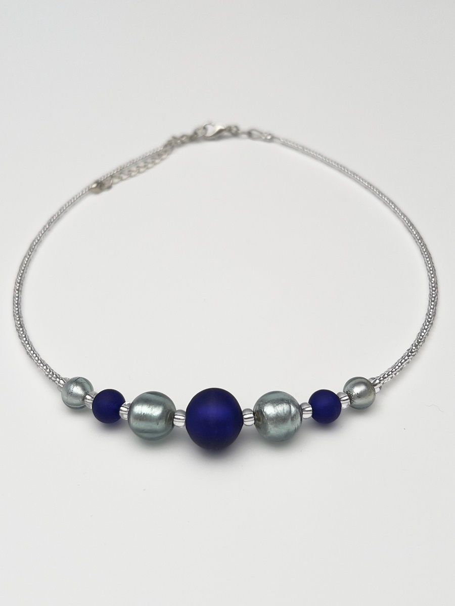 Kette Kugeln Murano Glas  