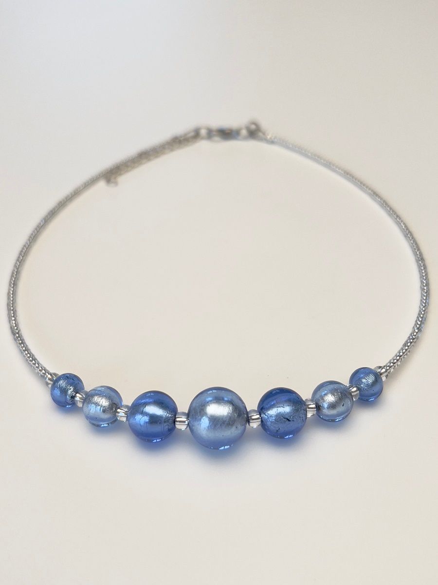 Kette Kugeln Murano Glas  