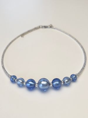 Kette Kugeln Murano Glas  