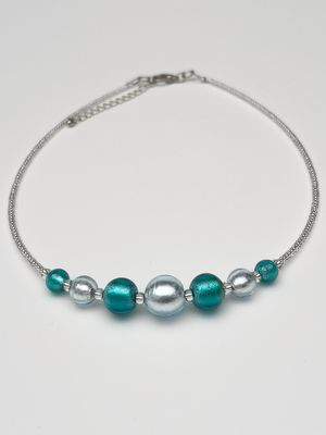 Kette Kugeln Murano Glas  