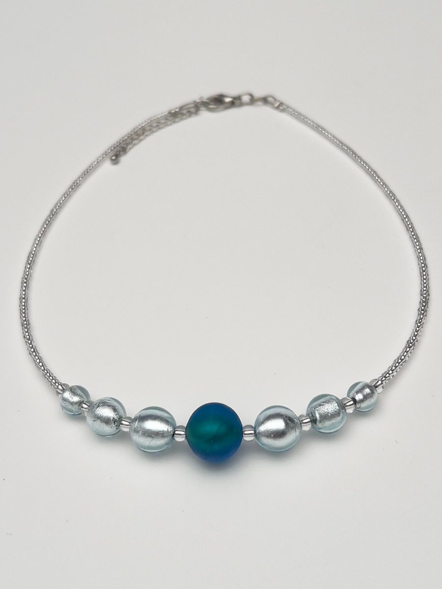 Kette Kugeln Murano Glas  
