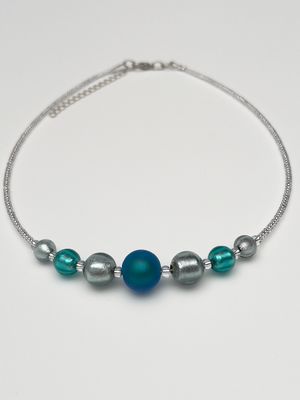 Kette Kugeln Murano Glas  