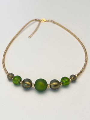 Kette Kugeln Murano Glas  