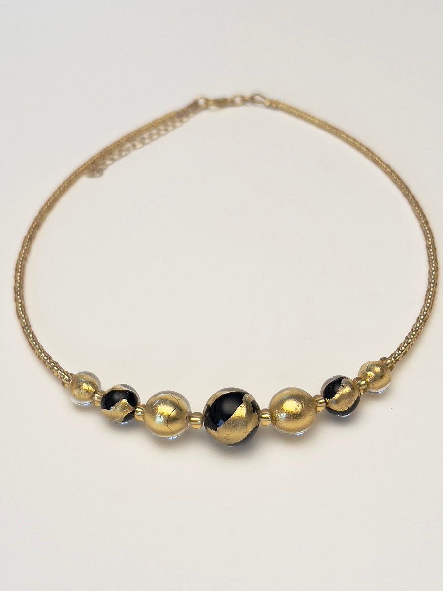 Kette Kugeln Murano Glas
