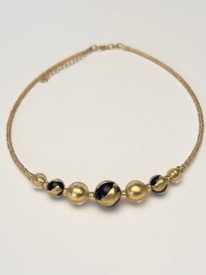 Kette Kugeln Murano Glas