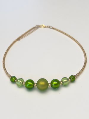 Kette Kugeln Murano Glas  