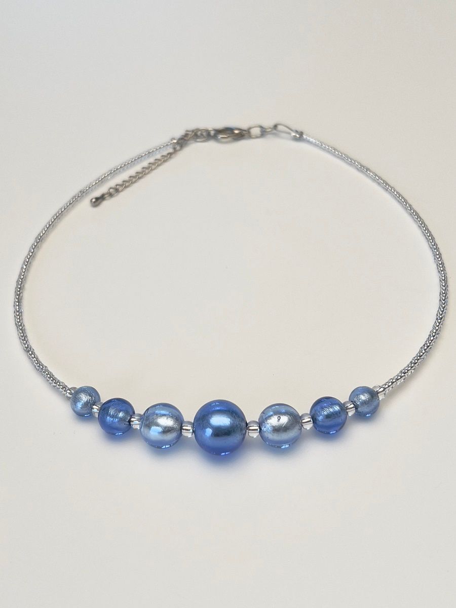 Kette Kugeln Murano Glas  