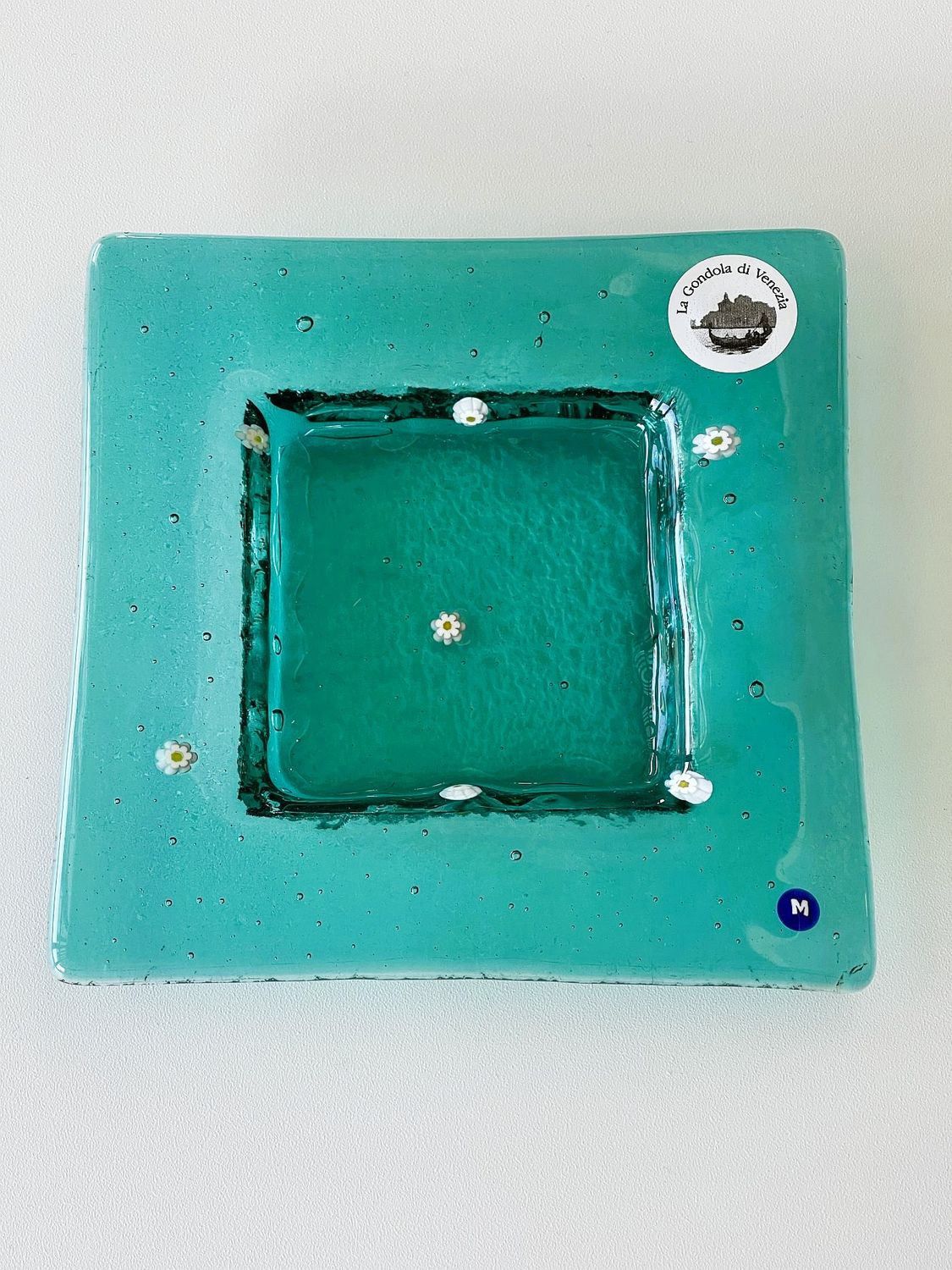 Murano Glass bowl 14x14cm