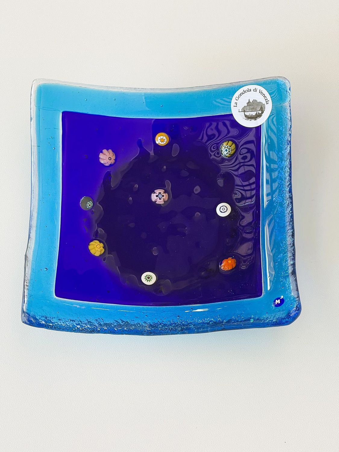 Murano Glass bowl 14x14cm
