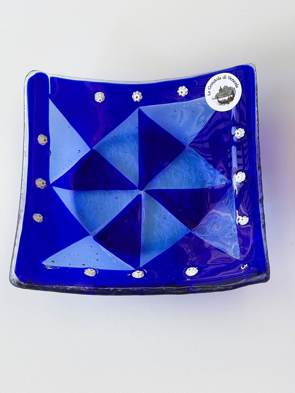 Murano Glass bowl 14x14cm
