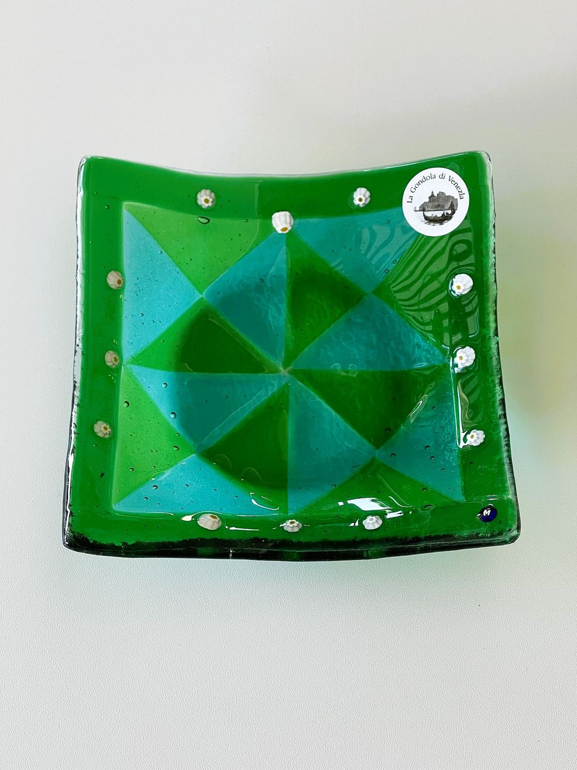 Murano Glass bowl 14x14cm