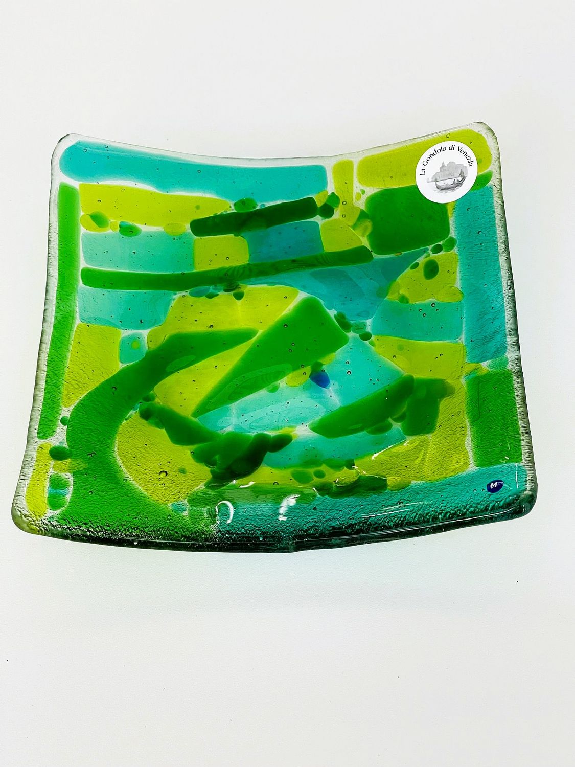 Murano Glass bowl 18x18cm  -Unique piece-