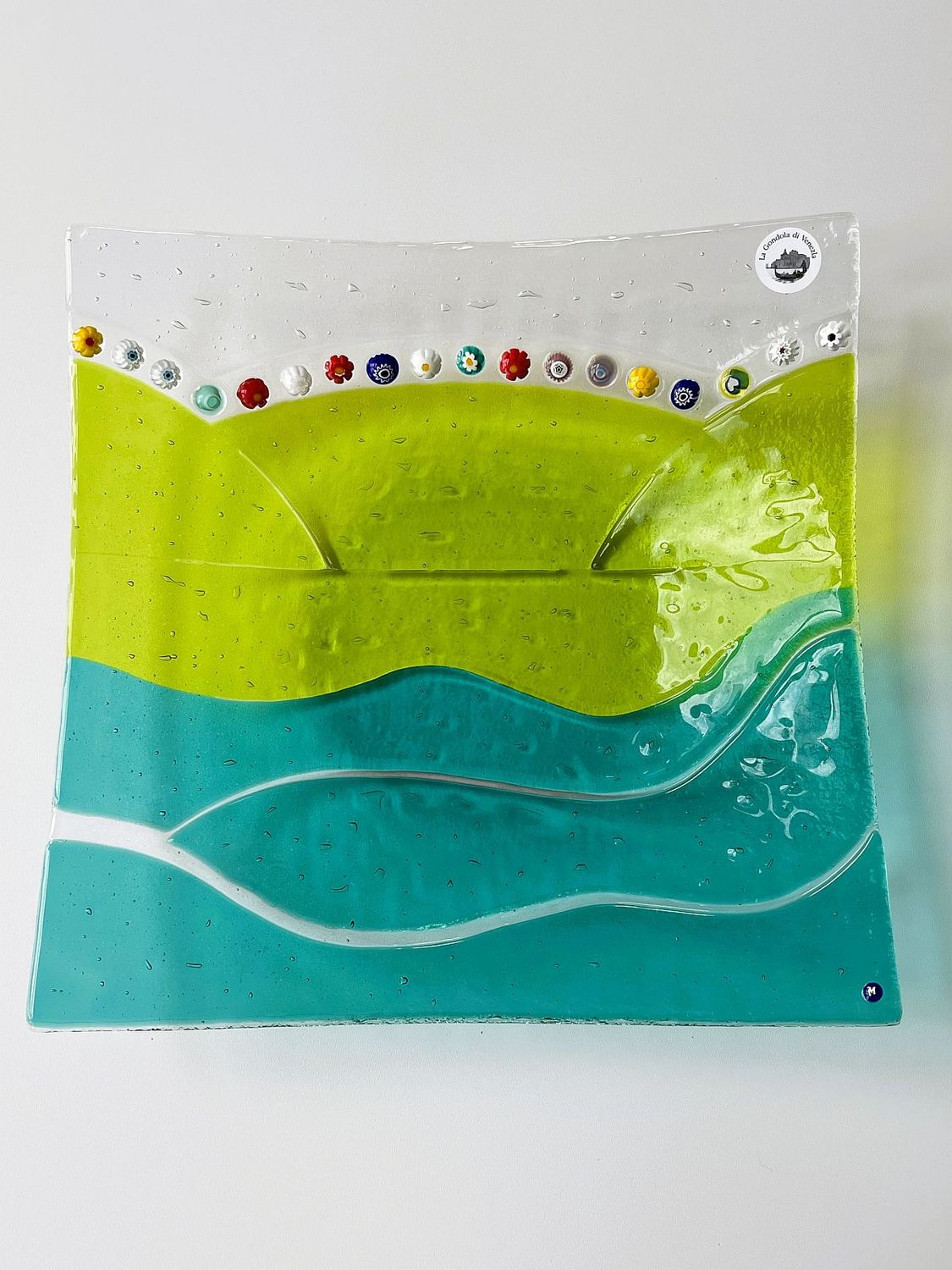 Murano Glass bowl 28x28cm