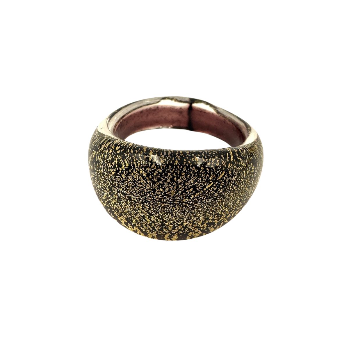 Ring Murano domed, plain