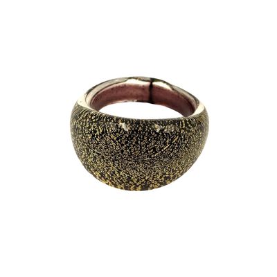 Ring Murano domed, plain