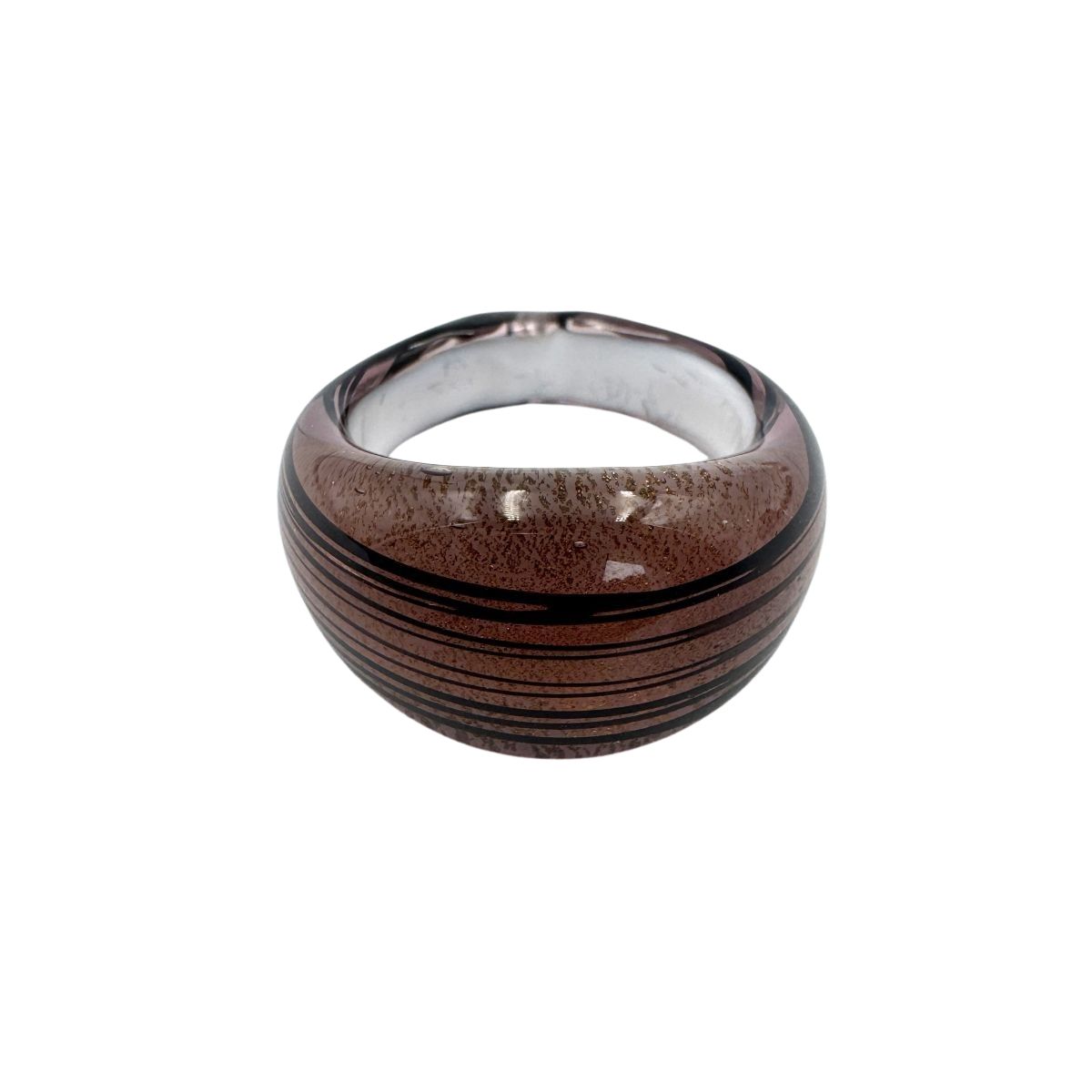 Ring Murano, striped