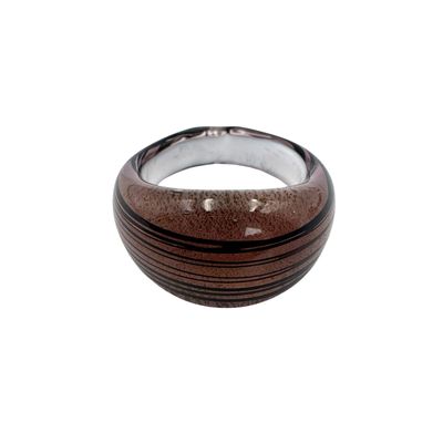 Ring Murano, striped