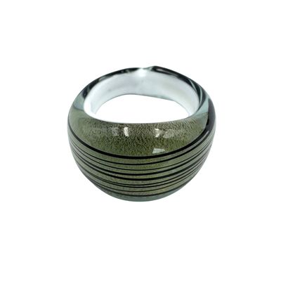 Ring Murano, striped