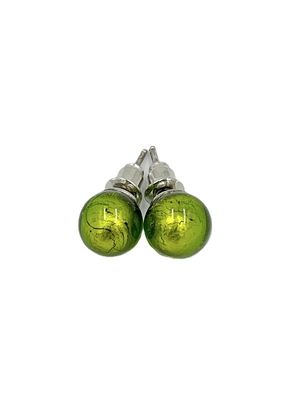 Stud earrings Murano ball 8mm Stud earrings Murano ball 8mm