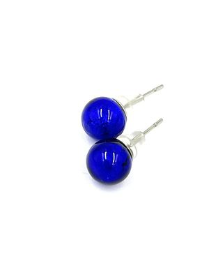 Stud earrings Murano ball 8mm Stud earrings Murano ball 8mm