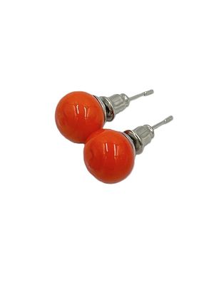 Stud earrings Murano ball 8mm Stud earrings Murano ball 8mm
