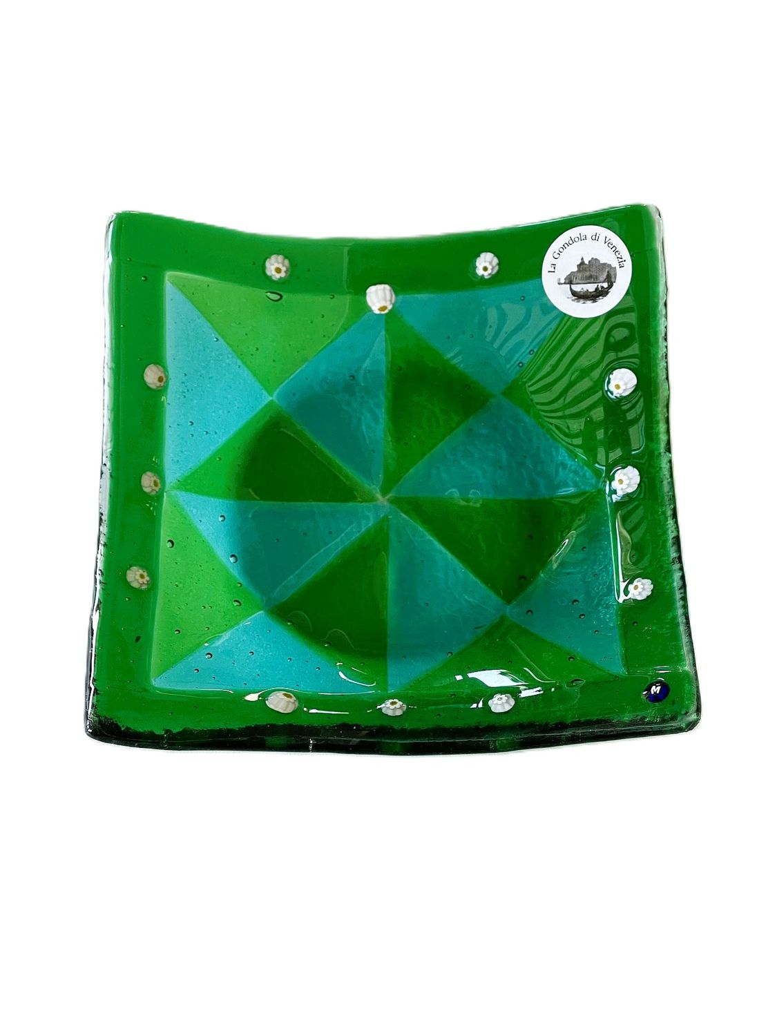 Murano Glass bowl 14x14cm