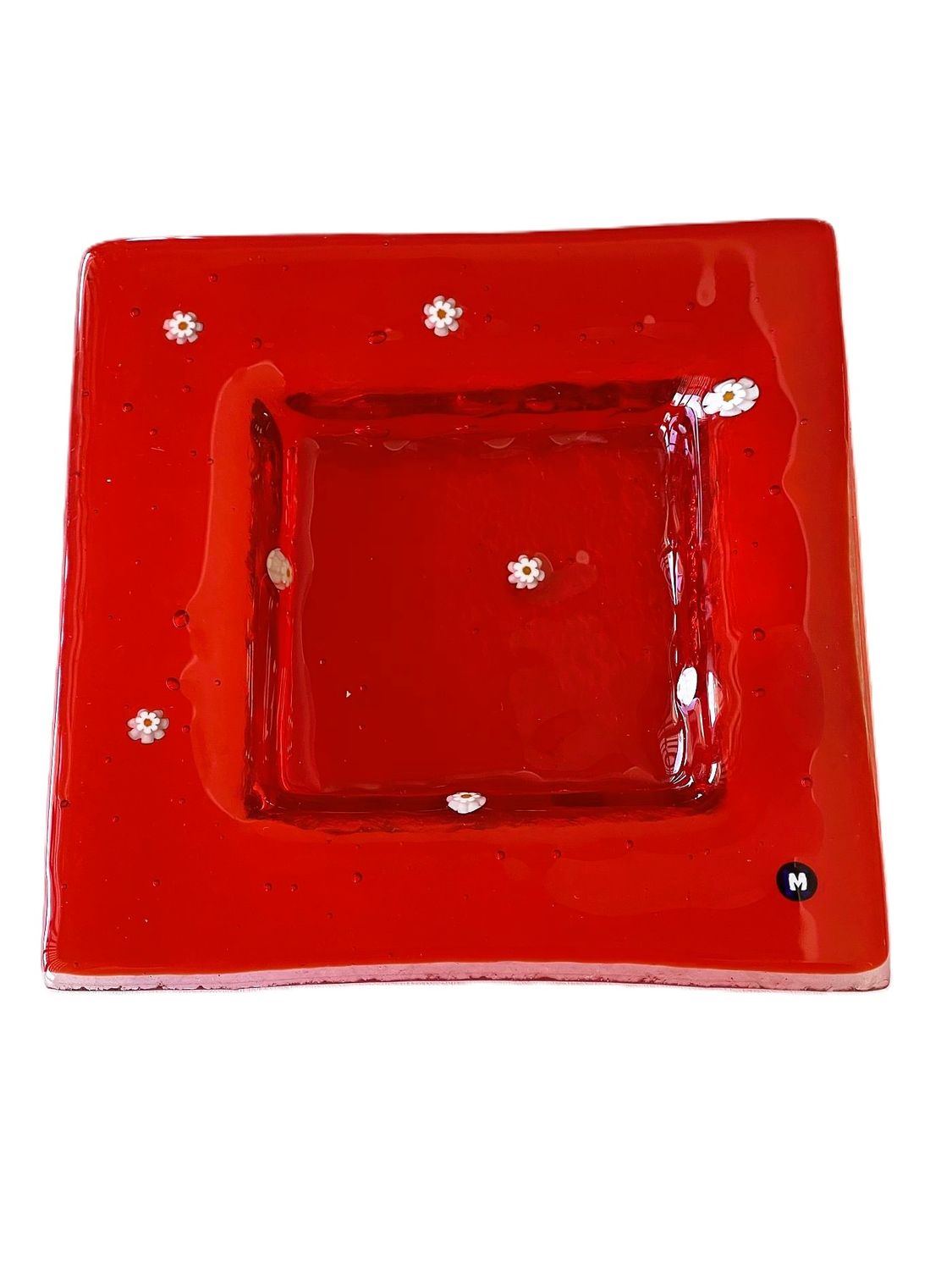 Murano Glass bowl 14x14cm