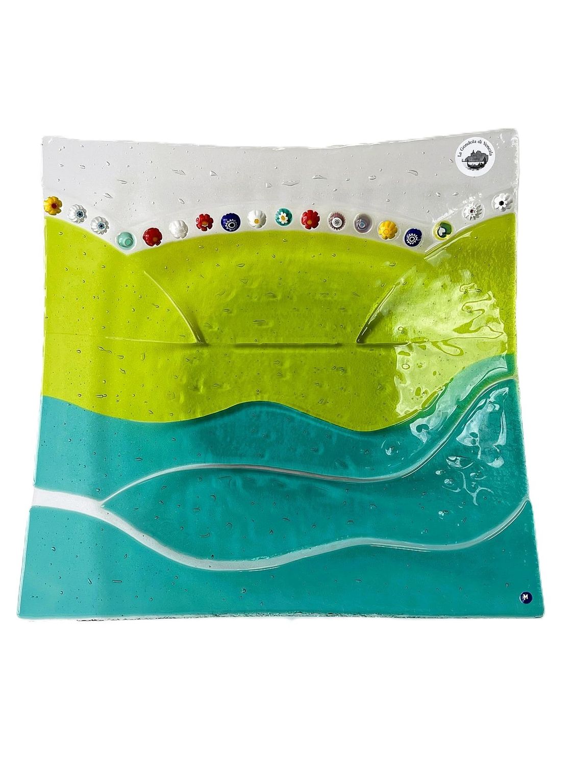 Murano Glass bowl 28x28cm